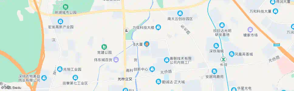 深圳中诺工业区_公交站地图_深圳公交_妙搜公交查询2024