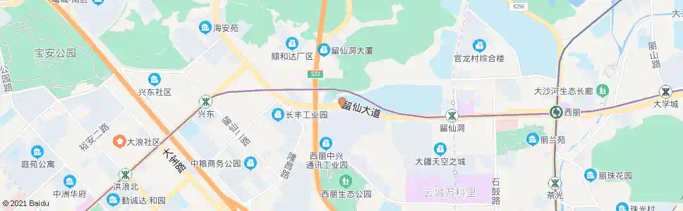 深圳南山福利中心_公交站地图_深圳公交_妙搜公交查询2024