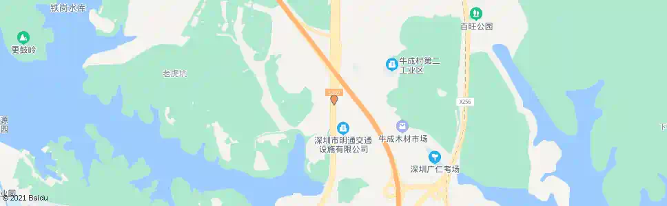 深圳牛城村_公交站地图_深圳公交_妙搜公交查询2024