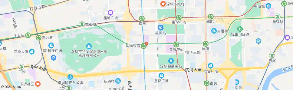 深圳购物公园地铁站_公交站地图_深圳公交_妙搜公交查询2024