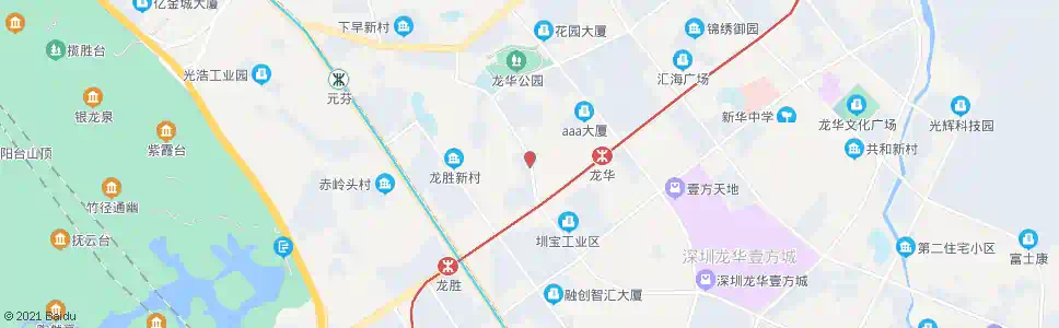 深圳龙胜村_公交站地图_深圳公交_妙搜公交查询2024