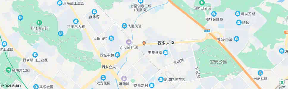 深圳宝安客运中心南_公交站地图_深圳公交_妙搜公交查询2024