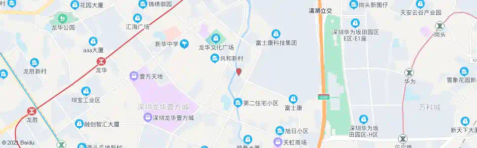 深圳瓦窑排_公交站地图_深圳公交_妙搜公交查询2024