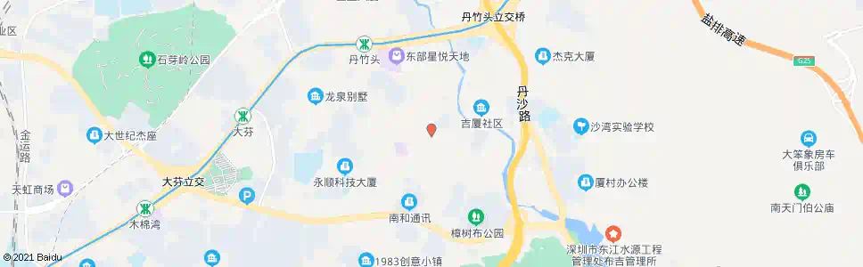 深圳沙西小学_公交站地图_深圳公交_妙搜公交查询2024