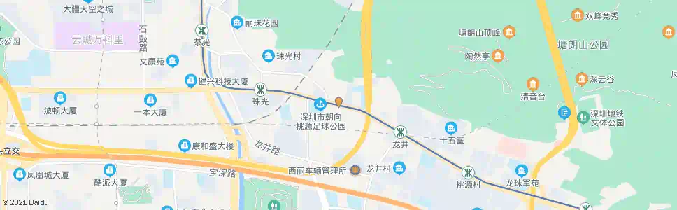 深圳新屋村_公交站地图_深圳公交_妙搜公交查询2024