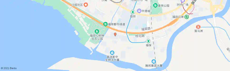 深圳红树福苑_公交站地图_深圳公交_妙搜公交查询2024