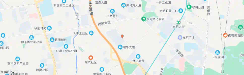 深圳研祥北门_公交站地图_深圳公交_妙搜公交查询2024