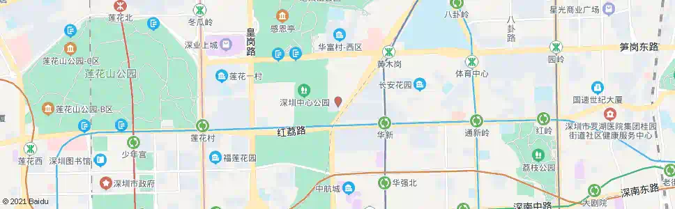 深圳市话大厦_公交站地图_深圳公交_妙搜公交查询2024