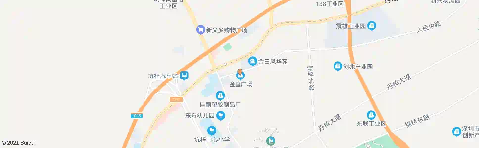 深圳坑梓大新百货_公交站地图_深圳公交_妙搜公交查询2024