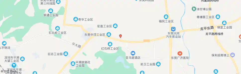 深圳宏盈工业区_公交站地图_深圳公交_妙搜公交查询2024