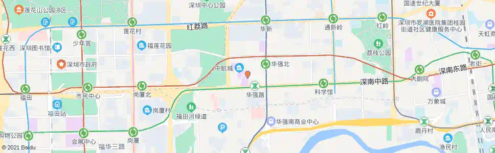 深圳嘉信商场_公交站地图_深圳公交_妙搜公交查询2024