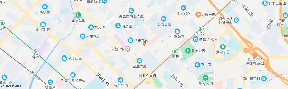 深圳建安小学_公交站地图_深圳公交_妙搜公交查询2024