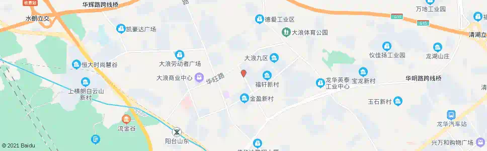 深圳华富工业园_公交站地图_深圳公交_妙搜公交查询2024