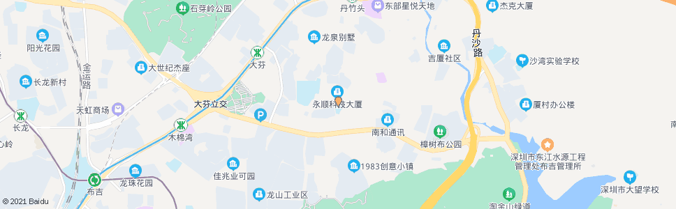 深圳南岭小学_公交站地图_深圳公交_妙搜公交查询2024