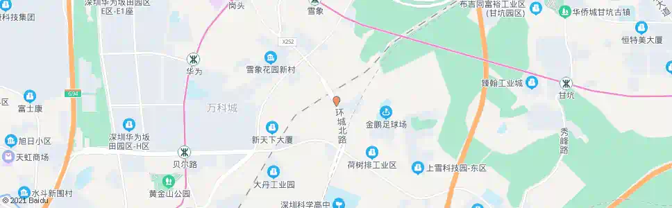 深圳上雪市场_公交站地图_深圳公交_妙搜公交查询2024