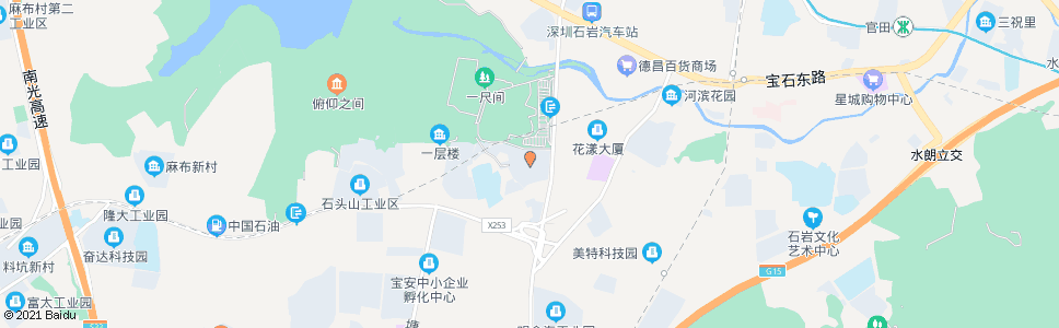 深圳石岩新村2_公交站地图_深圳公交_妙搜公交查询2024