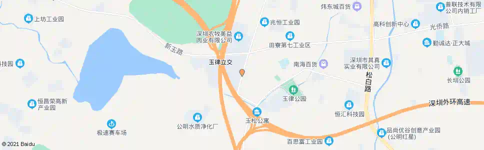 深圳第六工业区_公交站地图_深圳公交_妙搜公交查询2024