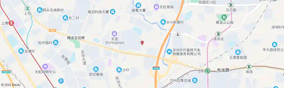 深圳荔苑新村_公交站地图_深圳公交_妙搜公交查询2024