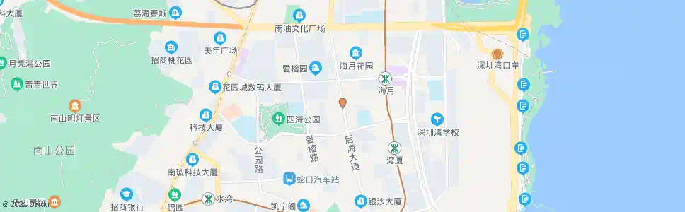 深圳半岛花园_公交站地图_深圳公交_妙搜公交查询2024