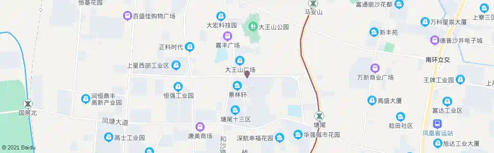 深圳金信化工_公交站地图_深圳公交_妙搜公交查询2024