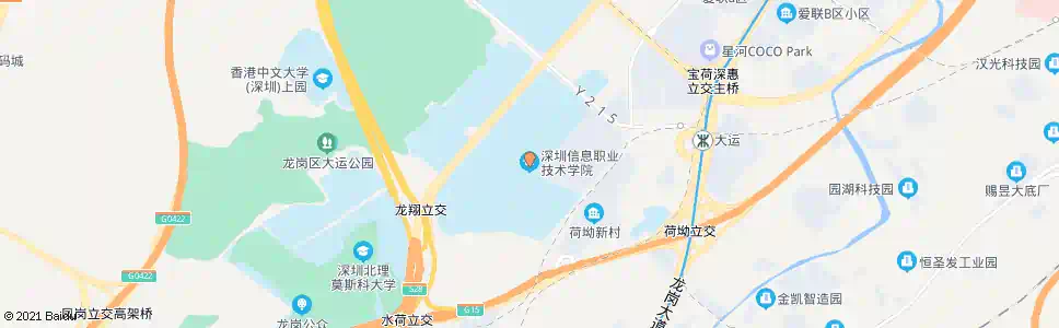 深圳信息学院_公交站地图_深圳公交_妙搜公交查询2024