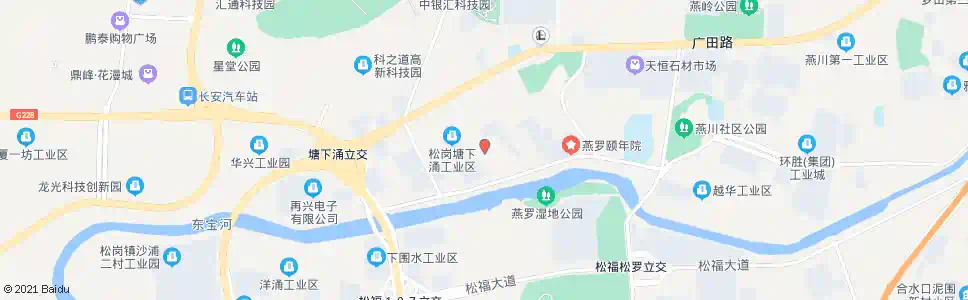 深圳塘下涌广场_公交站地图_深圳公交_妙搜公交查询2024