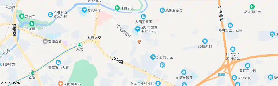 深圳同富路口_公交站地图_深圳公交_妙搜公交查询2024