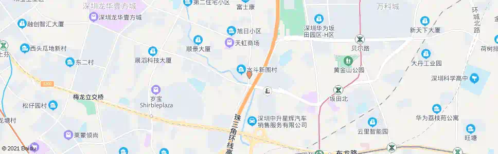 深圳水斗村_公交站地图_深圳公交_妙搜公交查询2024