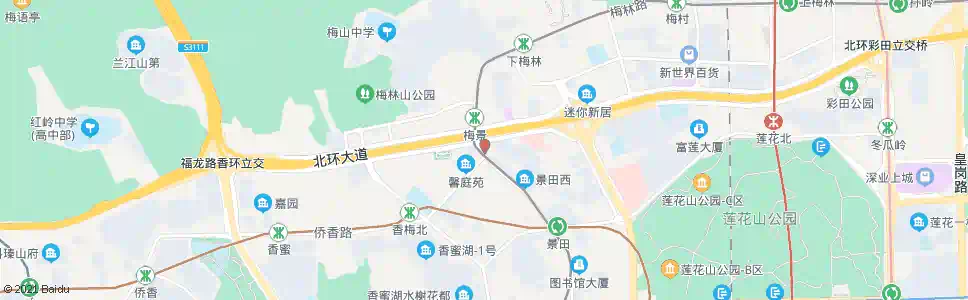 深圳紫薇阁总站_公交站地图_深圳公交_妙搜公交查询2024