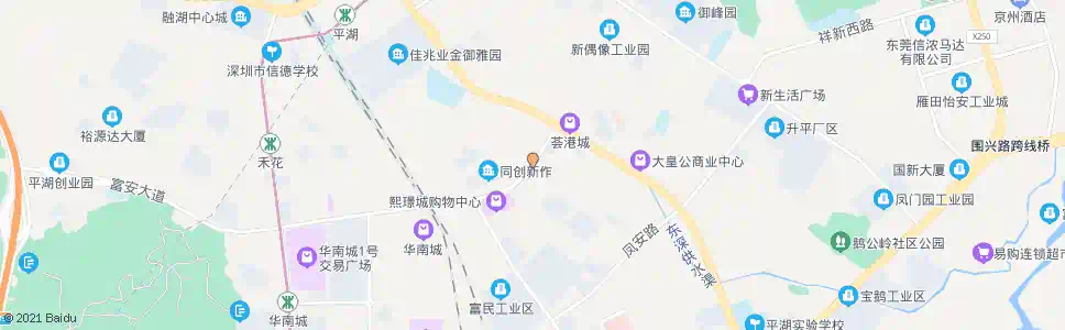 深圳富伟厂_公交站地图_深圳公交_妙搜公交查询2024