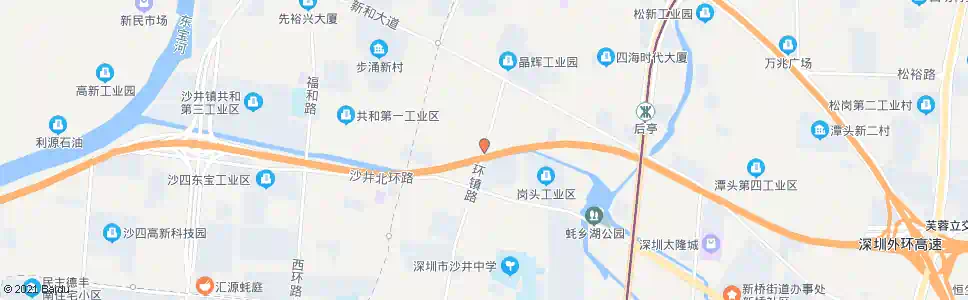 深圳步涌工业区_公交站地图_深圳公交_妙搜公交查询2024