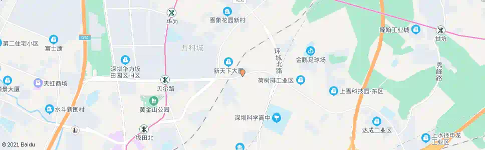 深圳宝利工业园_公交站地图_深圳公交_妙搜公交查询2024