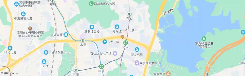 深圳市慢病防治中心_公交站地图_深圳公交_妙搜公交查询2024