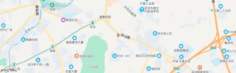 深圳龙东村委_公交站地图_深圳公交_妙搜公交查询2024