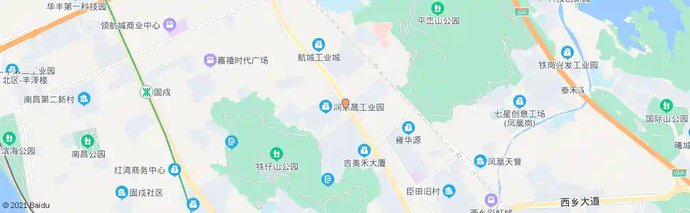 深圳固戍村_公交站地图_深圳公交_妙搜公交查询2024