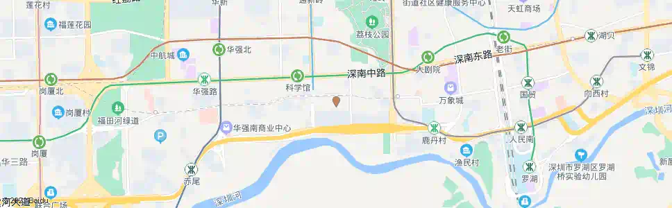 深圳上步小学_公交站地图_深圳公交_妙搜公交查询2024