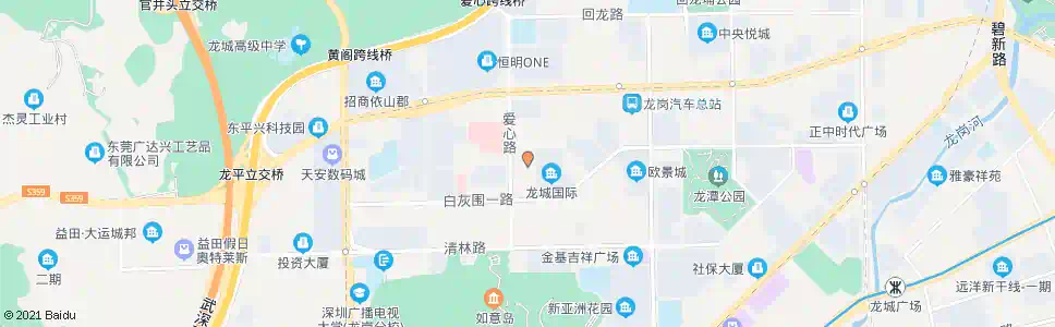 深圳龙岗实验学校_公交站地图_深圳公交_妙搜公交查询2024