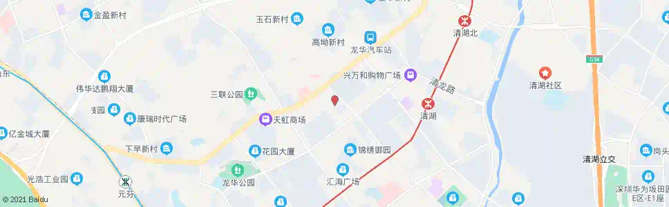 深圳龙华消防中队_公交站地图_深圳公交_妙搜公交查询2024