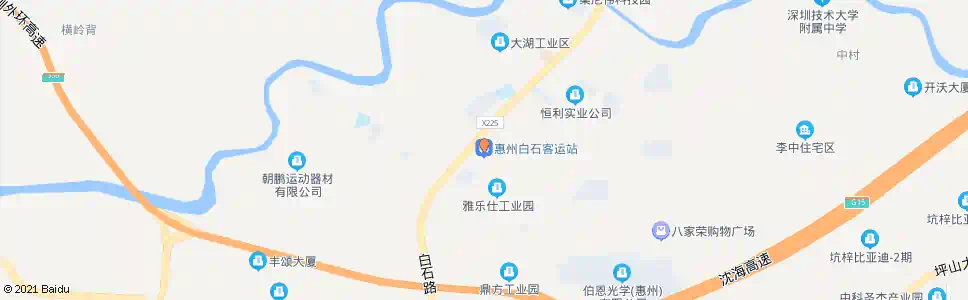 深圳白石客运站_公交站地图_深圳公交_妙搜公交查询2024