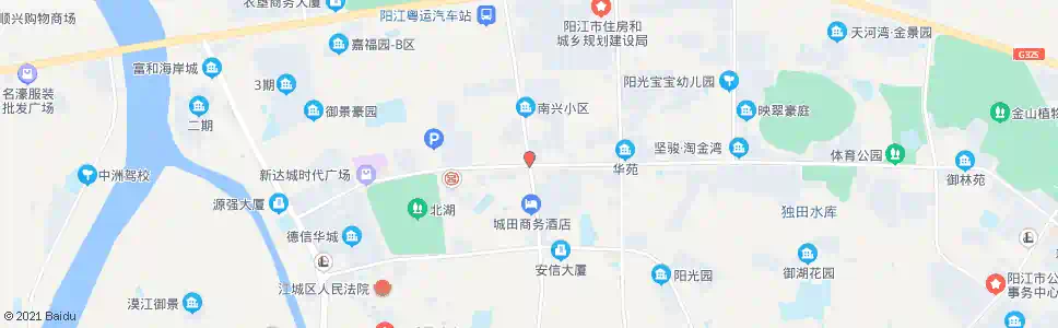 阳江排后村_公交站地图_阳江公交_妙搜公交查询2024