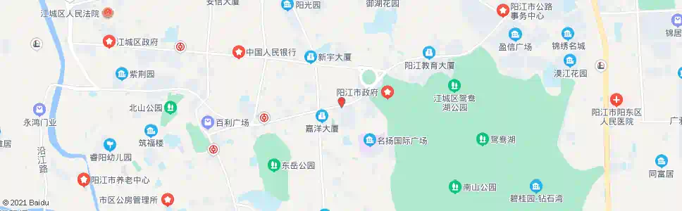 阳江创业豪园_公交站地图_阳江公交_妙搜公交查询2024