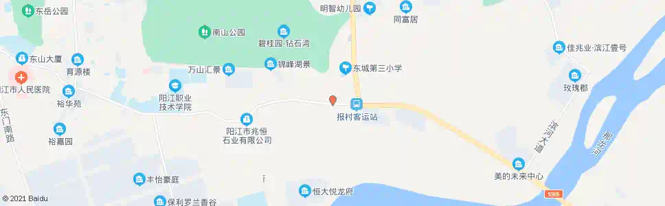 阳江报平市场_公交站地图_阳江公交_妙搜公交查询2024