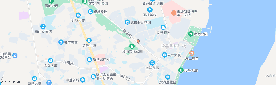 湛江锦秀华景_公交站地图_湛江公交_妙搜公交查询2024