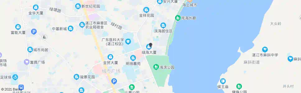 湛江鑫海名城_公交站地图_湛江公交_妙搜公交查询2024