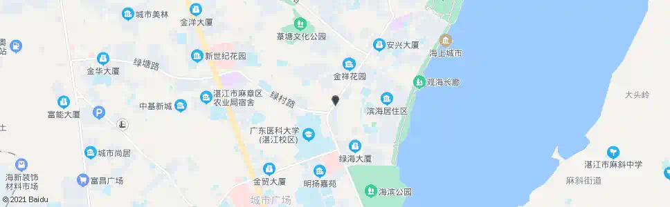 湛江菉塘_公交站地图_湛江公交_妙搜公交查询2024