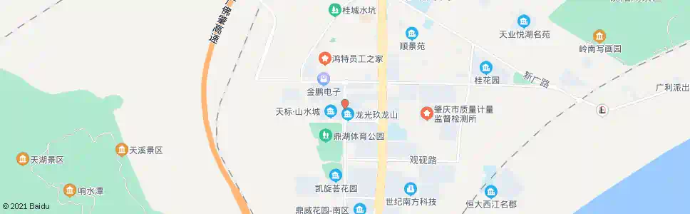 肇庆宝鼎路口_公交站地图_肇庆公交_妙搜公交查询2024