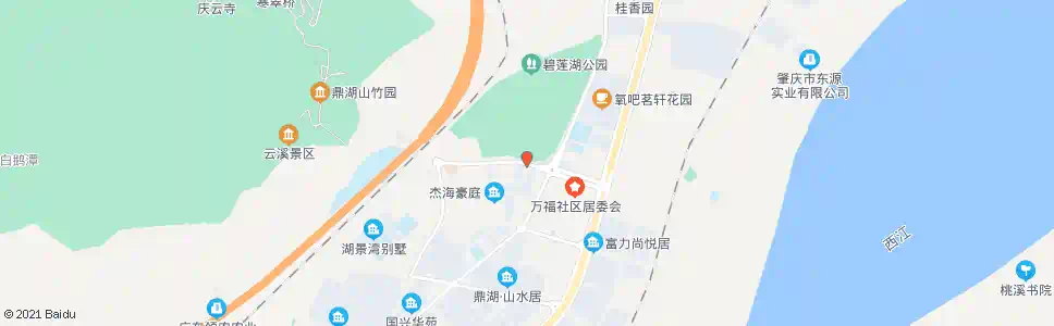 肇庆鼎湖区府_公交站地图_肇庆公交_妙搜公交查询2024