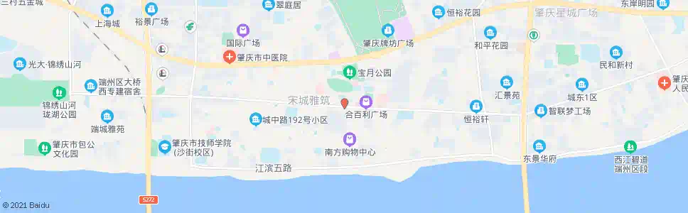 肇庆豪居路_公交站地图_肇庆公交_妙搜公交查询2024