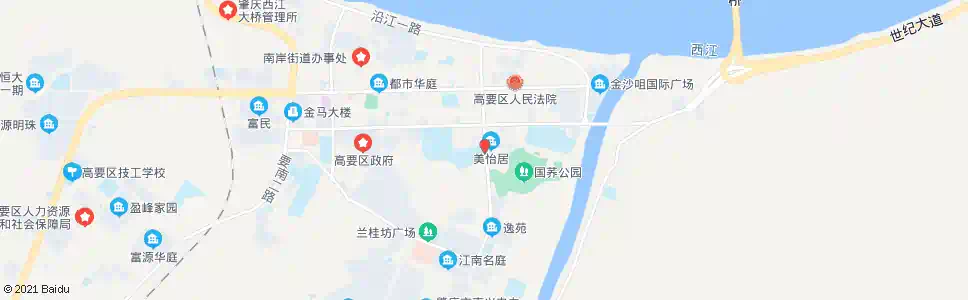 肇庆高要二小_公交站地图_肇庆公交_妙搜公交查询2024