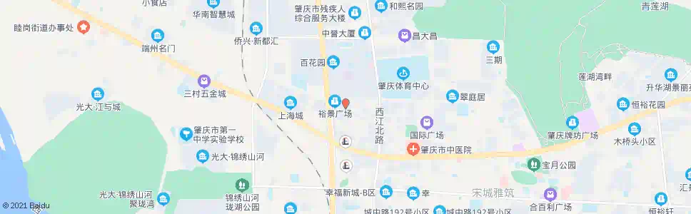 肇庆黄塘花园_公交站地图_肇庆公交_妙搜公交查询2024